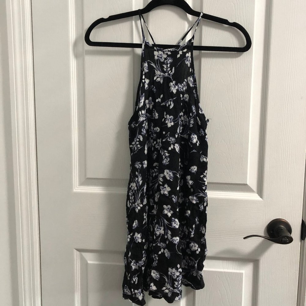 NAVY FLORAL DRESS